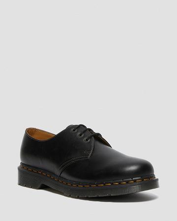Zapatos Oxford Dr Martens 1461 Men's Abruzzo Cuero Hombre Negros Marrom | MX 217RVD